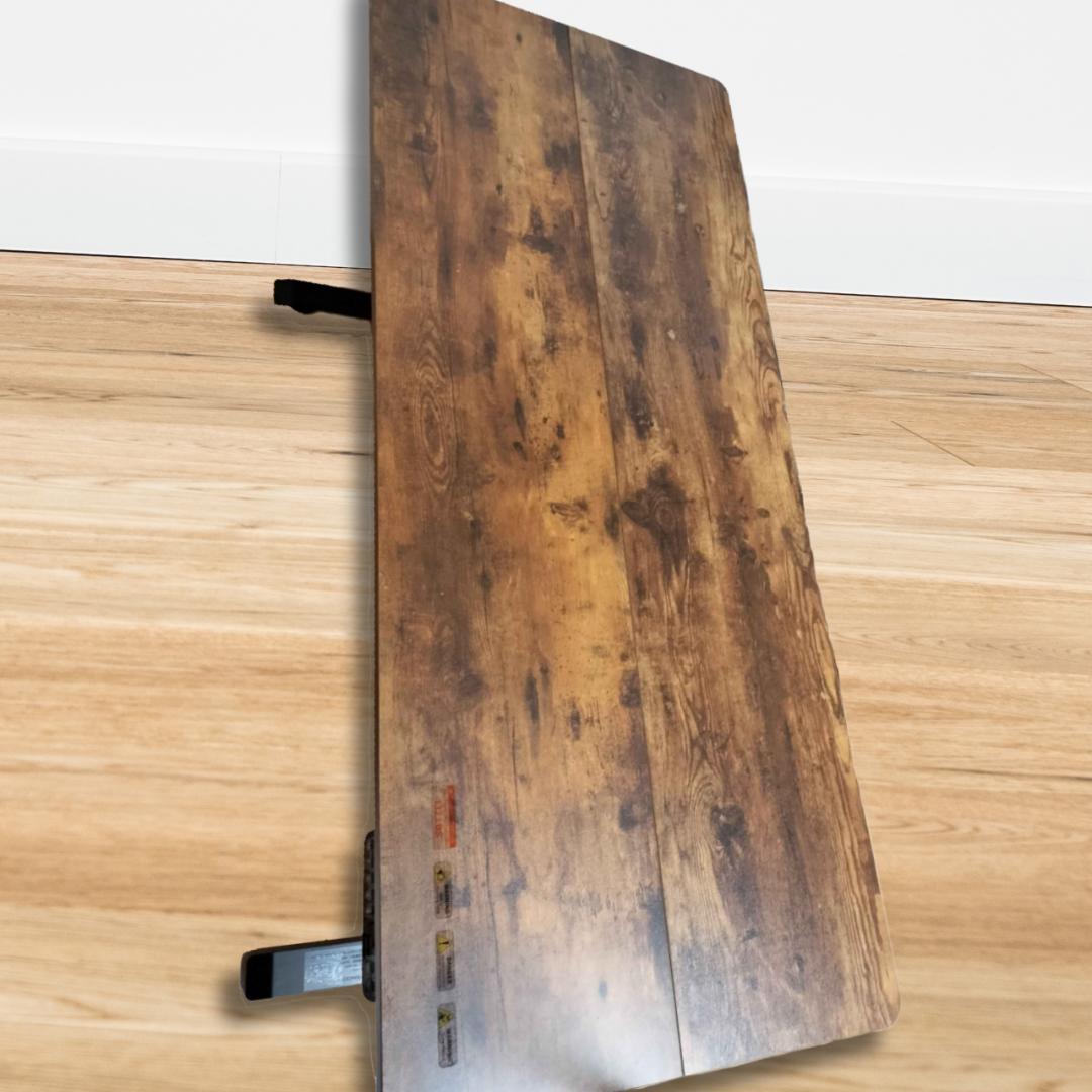 定価4万 ほぼ新品 電動昇降パソコンデスク テーブル 幅140cm ブラウン