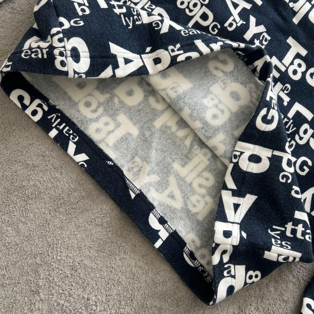 PEARLY GATES パーリーゲイツ　裏起毛　総柄　ロゴ　スウェット　ゴルフ