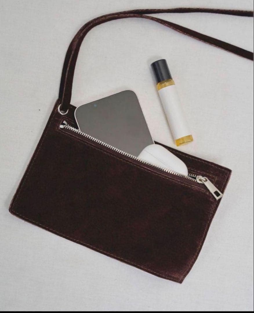 【新品】TODAYFUL Suede Leather Totebag