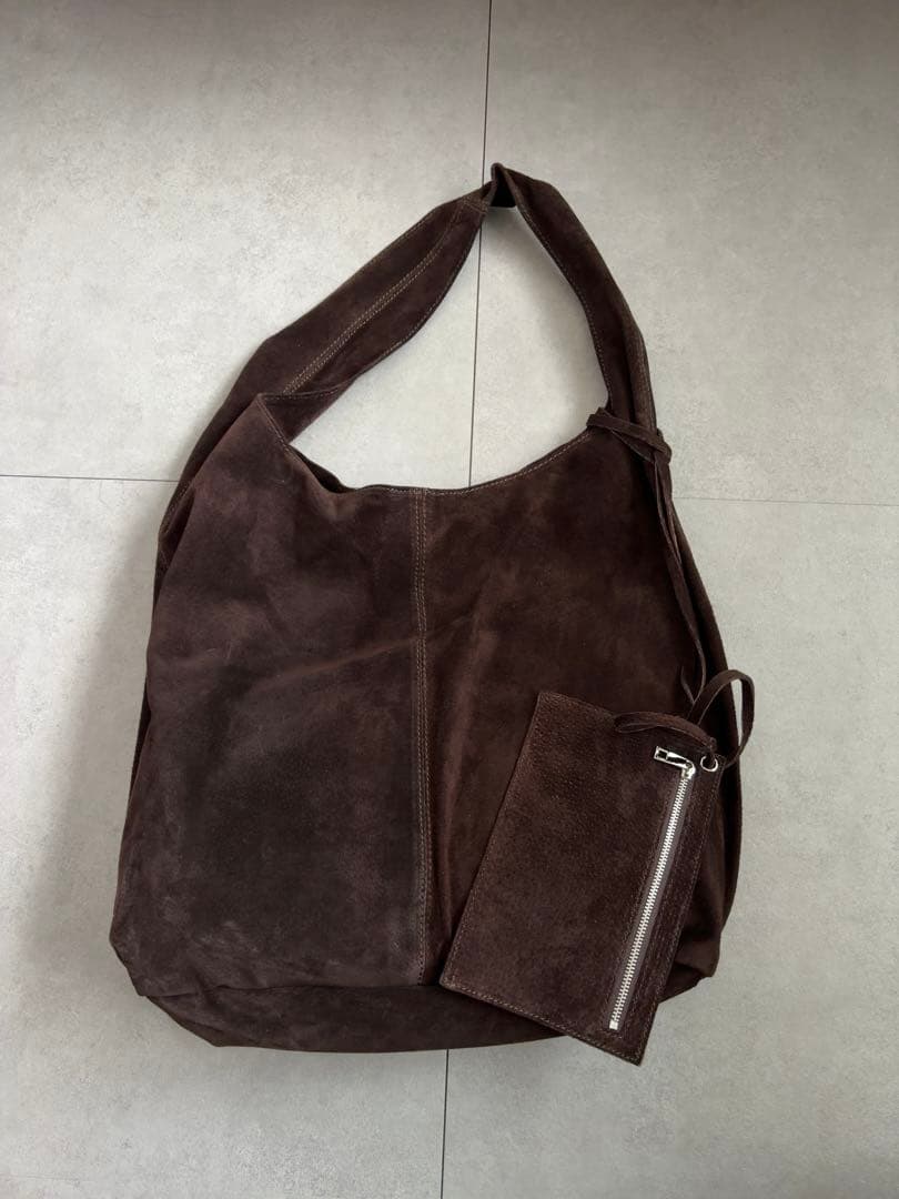 【新品】TODAYFUL Suede Leather Totebag