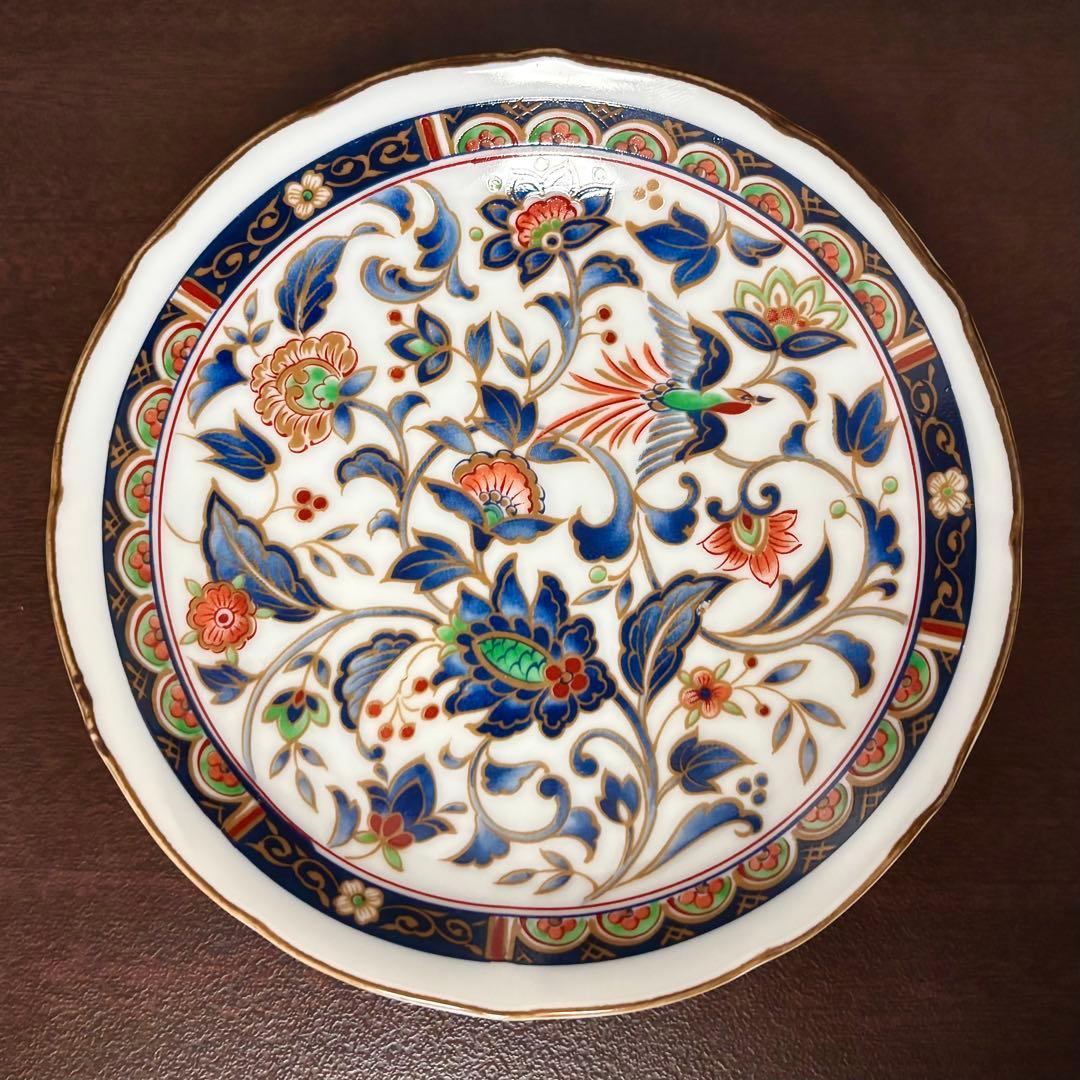 名窯 喜山作】九谷焼 古伊万里様式 大皿1枚＆小皿5枚（計6点）セット