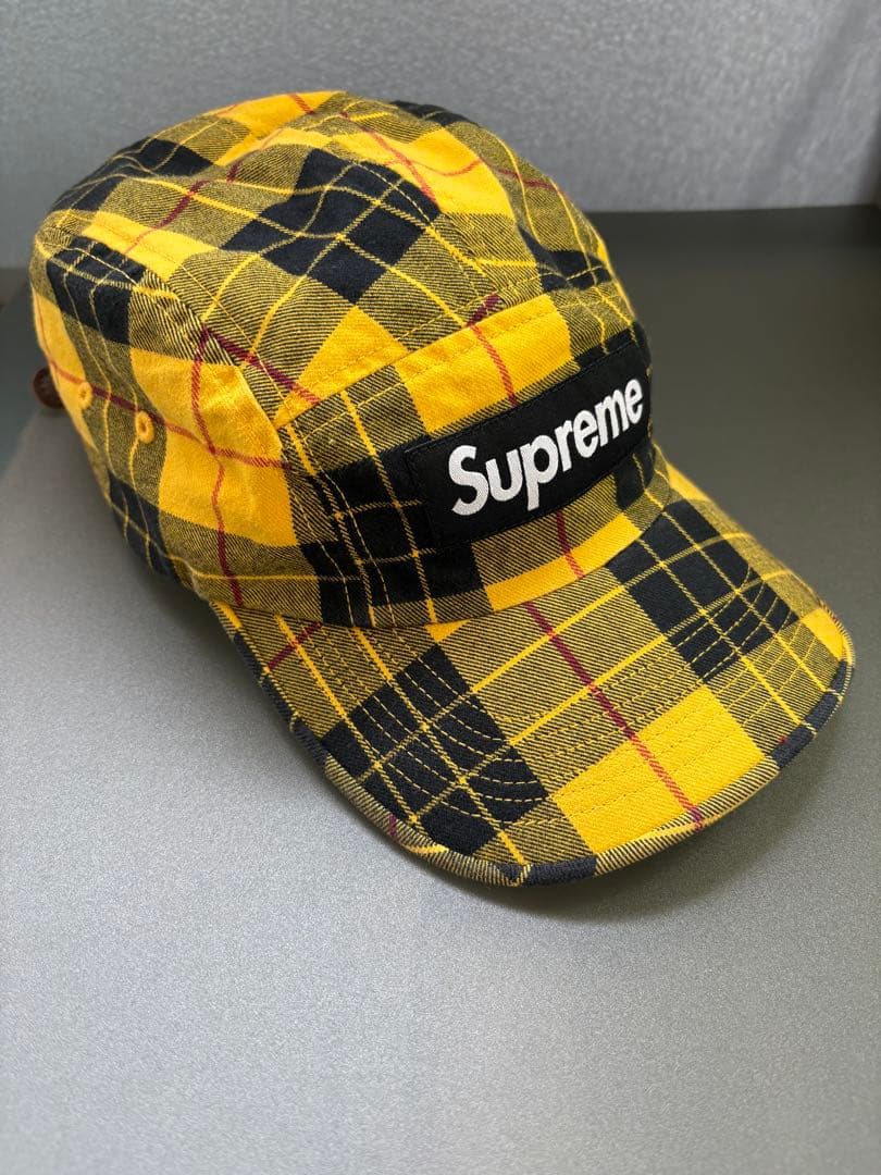 supreme チェック柄 ワークキャップ <No.070> supreme チェック柄 ワークキャップ <No.070> - メルカリ