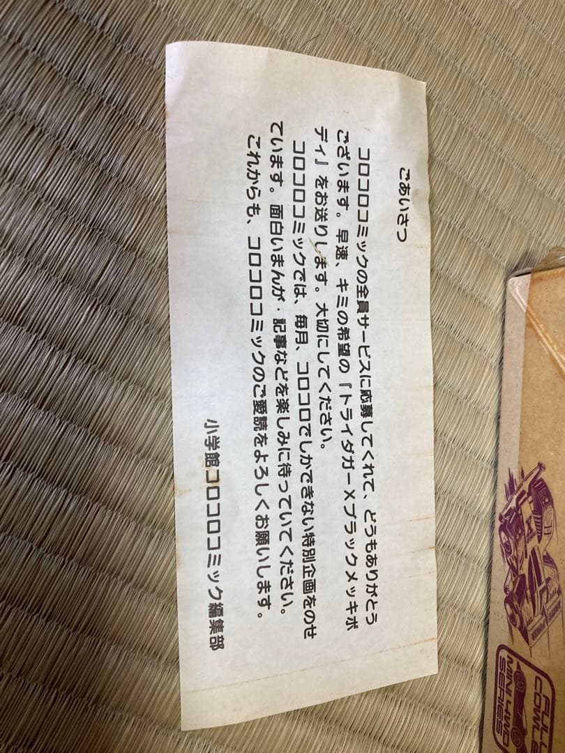 【本人確認済のみ】トライダガーX ブラックメッキボディー