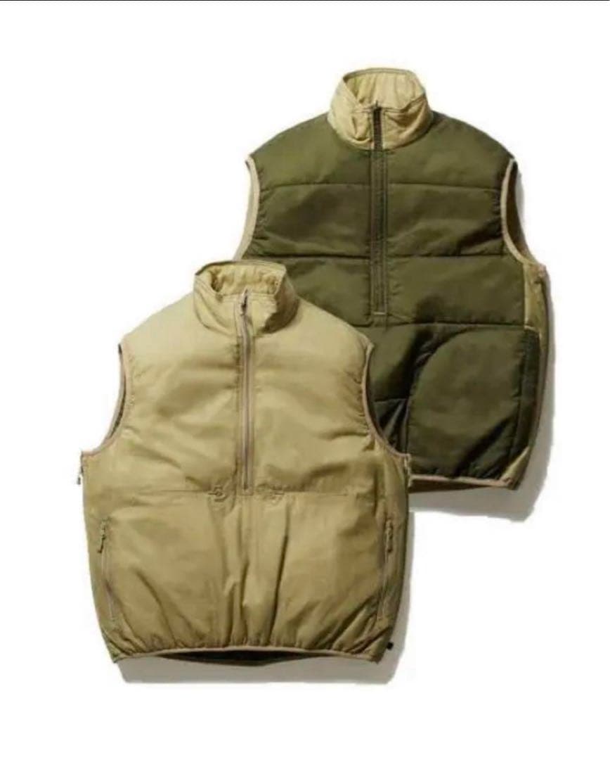 DAIWA PIER 39 パフベスト ベージュ L ダイワピア39