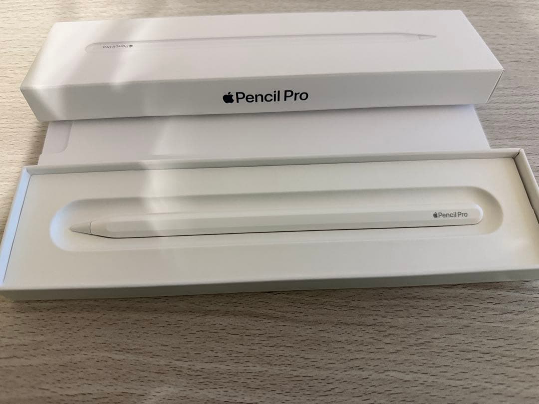 Apple Pencil Pro ホワイト 元箱付き - メルカリ