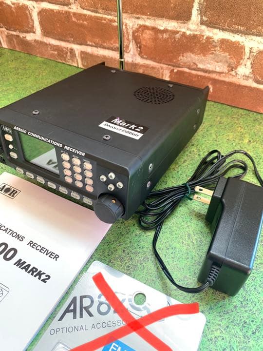 広帯域受信機 AR8600 MARK2 デスクトップレシーバー クリアランス 受信