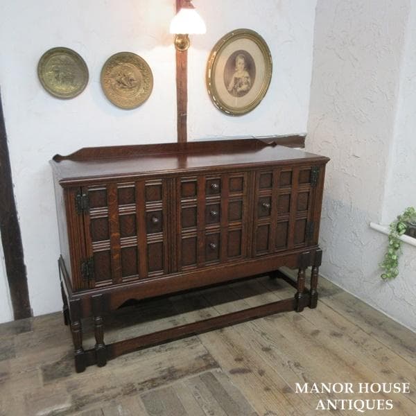 イギリス アンティーク 家具 サイドボード キャビネット 英国 6162e