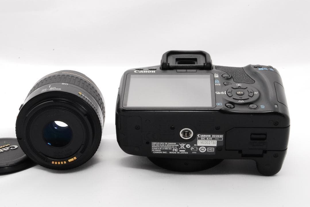 初心者向け】Canon Kiss X2 シンプル標準セット