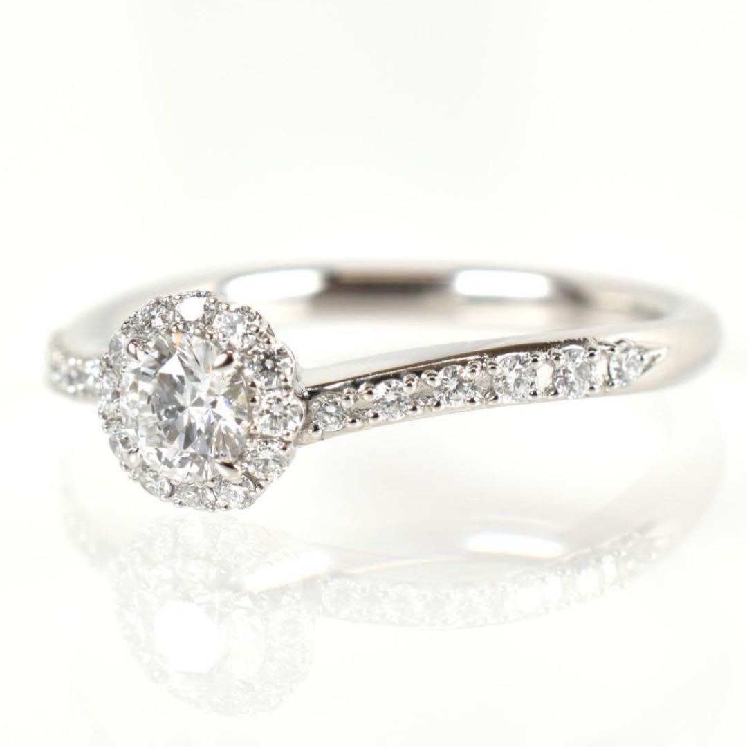 【アネモネ】 スタージュエリー Halo(ヘイロー)PTダイヤモンドリング