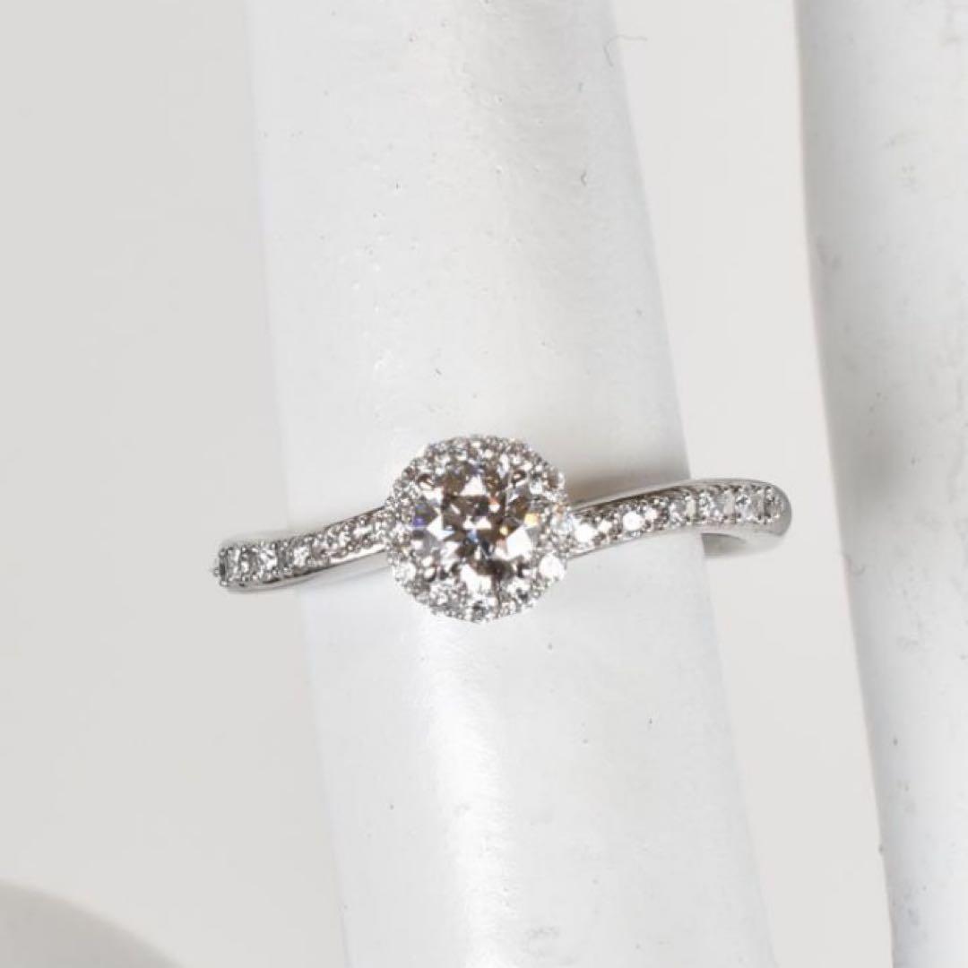 【アネモネ】 スタージュエリー Halo(ヘイロー)PTダイヤモンドリング