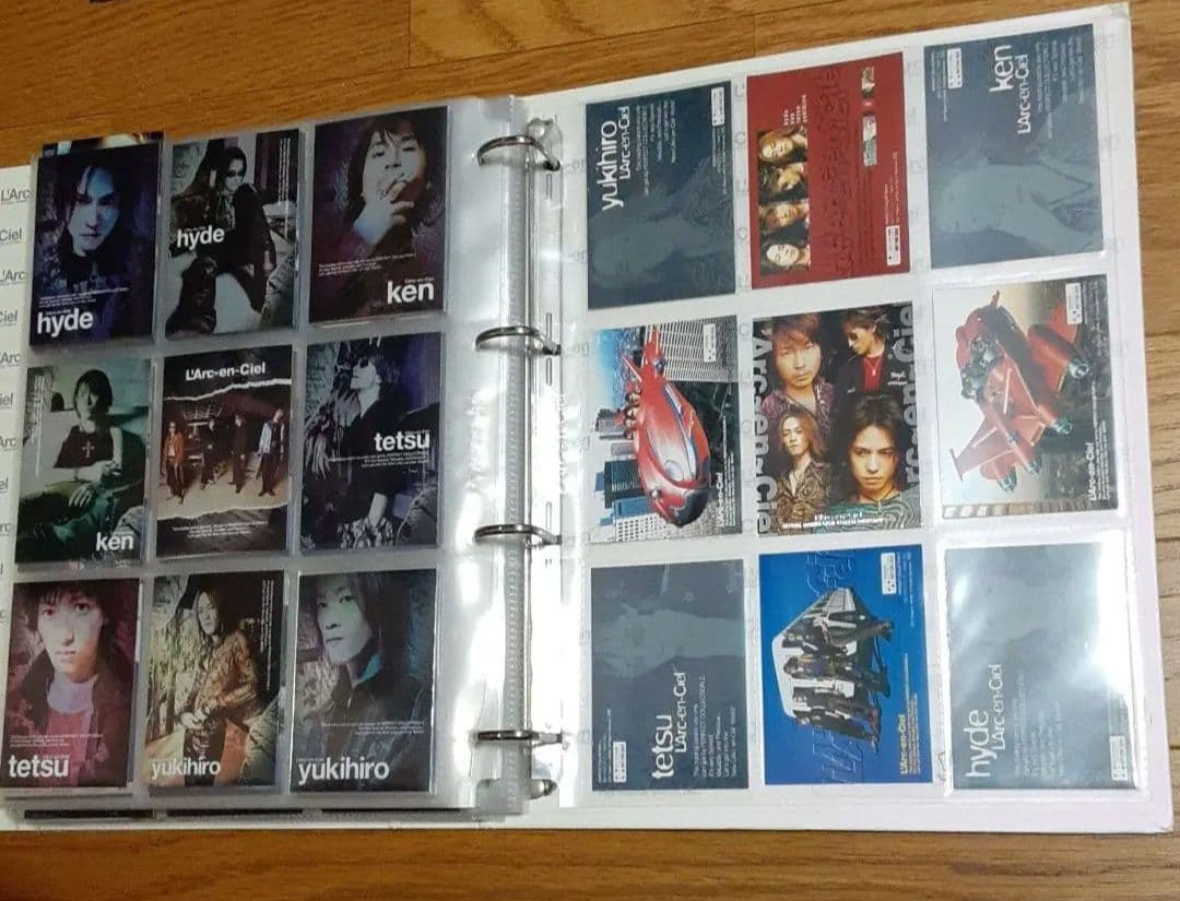 LArc~en~Ciel パーコレ トレーディングカード トレカ hyde