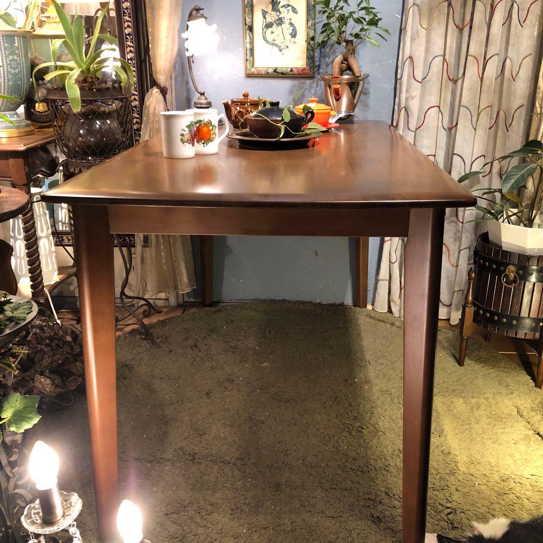 Sale ダークアルダー　ソリッド　ダイニングテーブル
