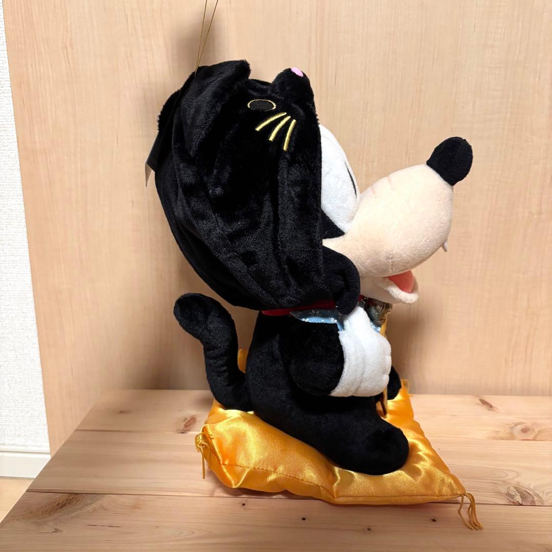 ディズニーベビー　グーフィー　招き猫　クロネコ