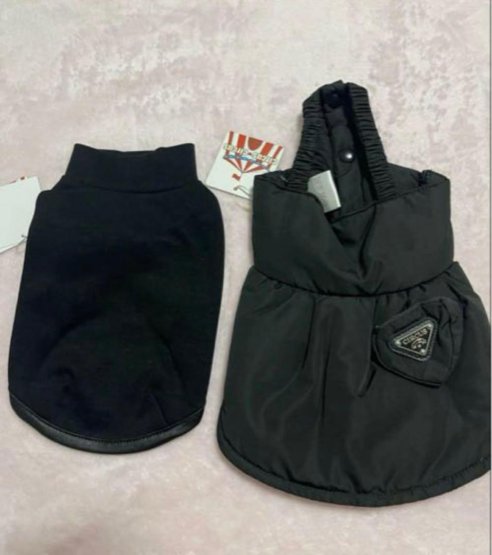 サーカスサーカスChic padding OP ＋Chic T 黒2点セット