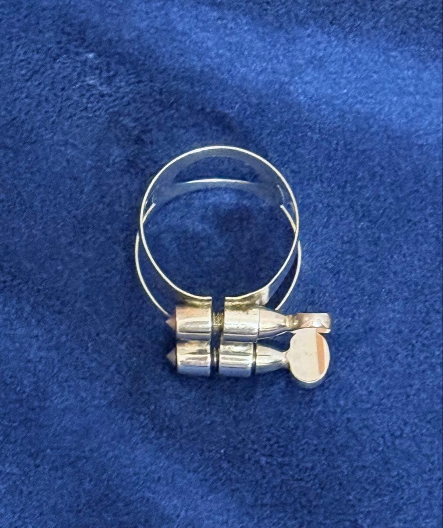 SELMER アルトサックス用リガチャー 《旧タイプ/スモールIN》2本締 SP