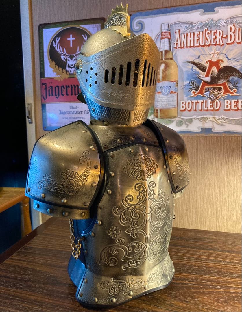 ニッカ ヴィンテージ 鎧 兜 甲冑 騎士 アンティーク 置物 昭和 レトロ 雑貨