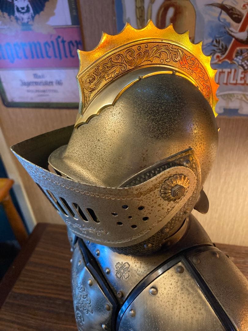 ニッカ ヴィンテージ 鎧 兜 甲冑 騎士 アンティーク 置物 昭和 レトロ 雑貨