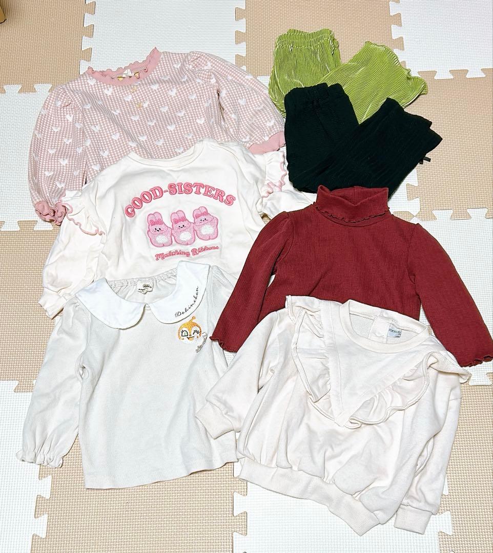 【ひなた】女の子 子供服 まとめ売り 43点 90cm 95cm