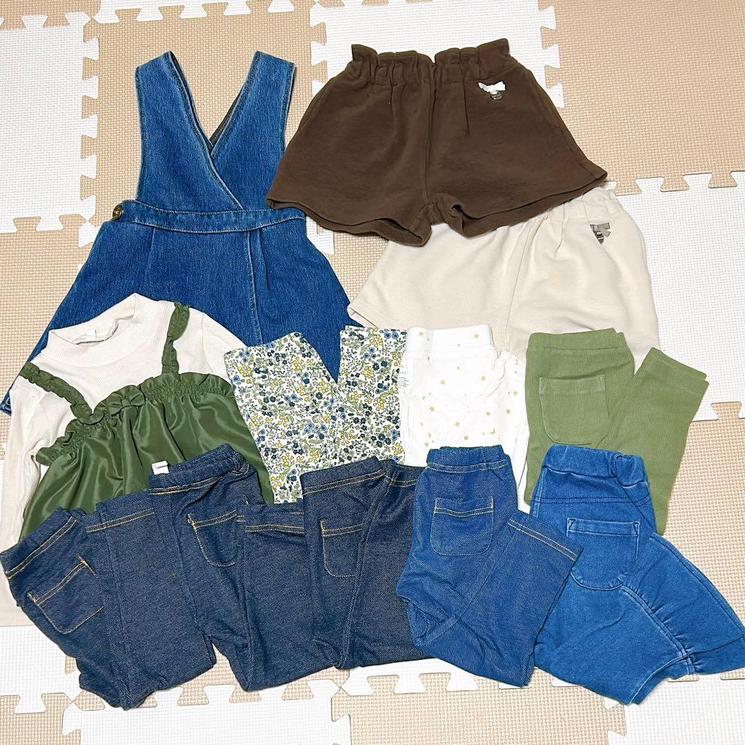 【ひなた】女の子 子供服 まとめ売り 43点 90cm 95cm