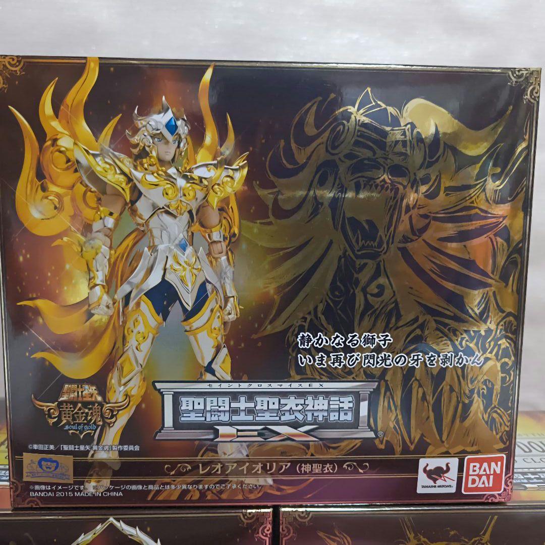 聖闘士聖衣神話EX　神聖衣　シャカ　アイオリア　ライブラ　セット