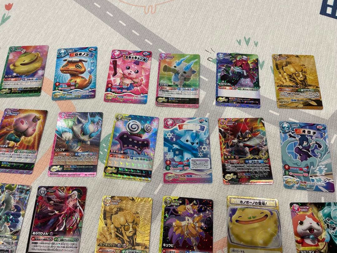 妖怪ウォッチ トレーディングカードボックス　カード412枚