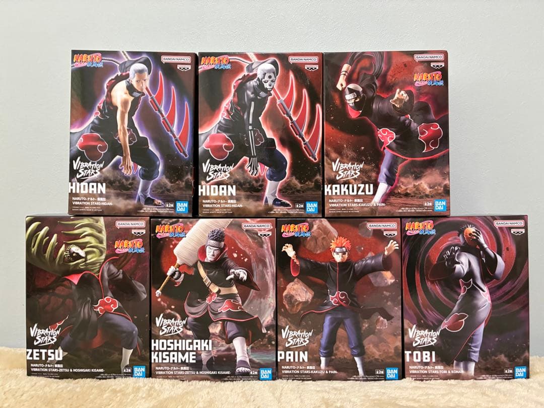 NARUTO ナルト フィギュア 暁 コンプリート セット - メルカリ