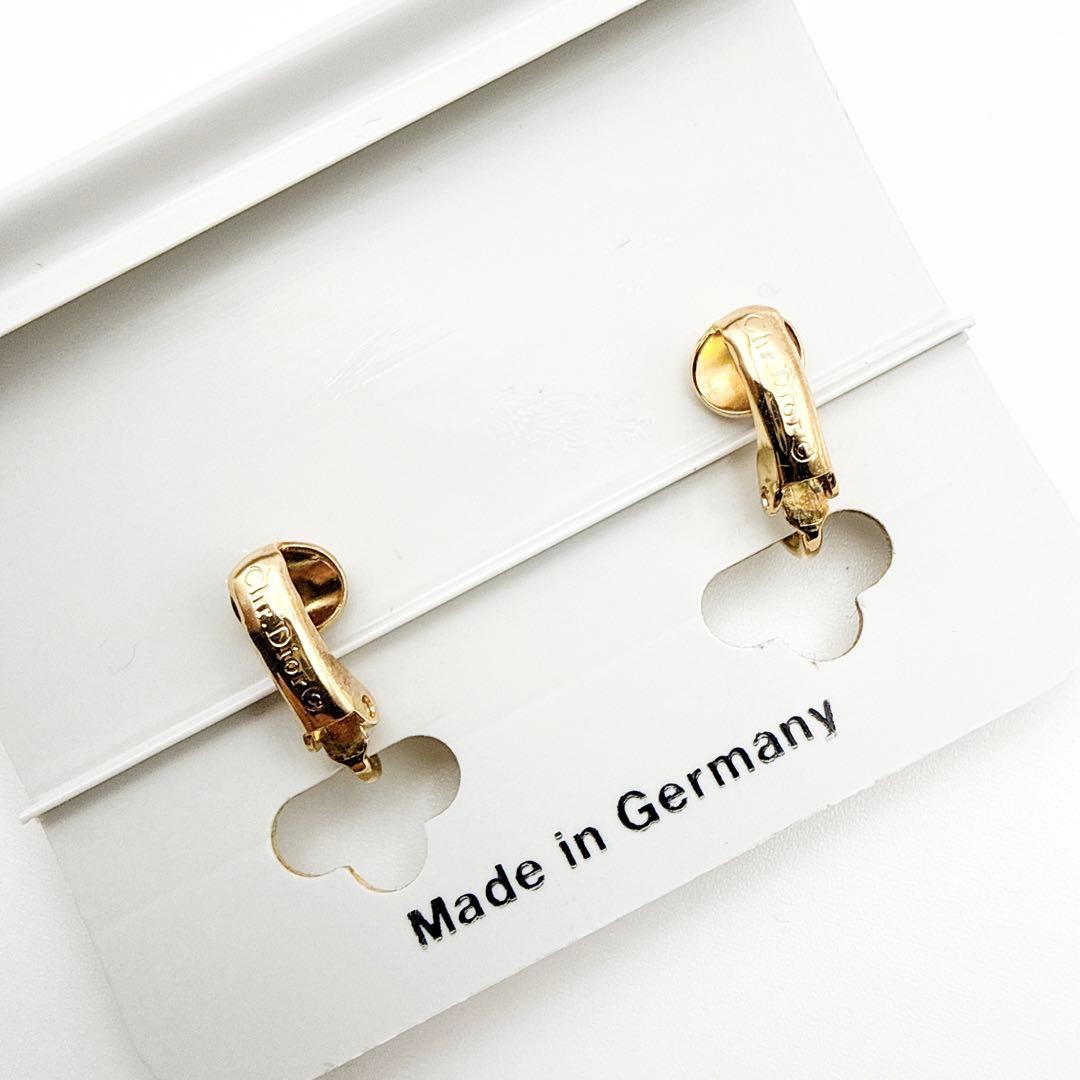 3002-2 極美品✨Dior イヤリング CD ロゴ 希少 刻印 - メルカリ