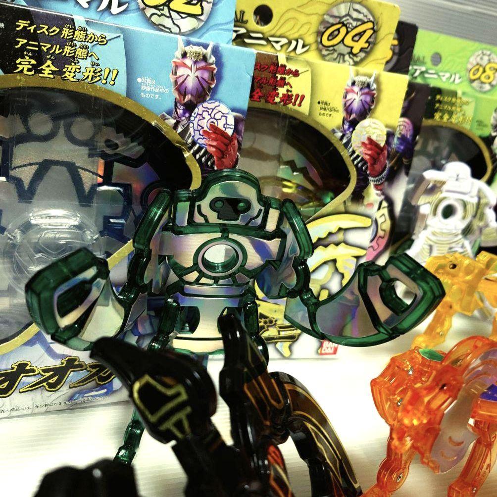 仮面ライダー響鬼 ディスクアニマル 10点セット