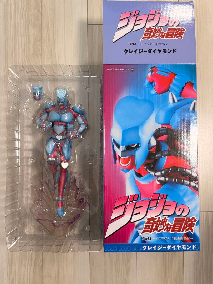 ジョジョの奇妙な冒険4部 RAH2体セット東方仗助、新品クレイジーダイヤモンド