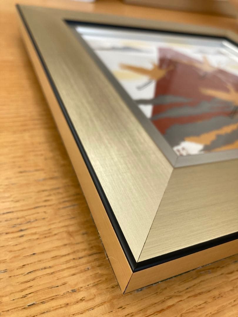 絵画　開運　良縁　富士山　赤富士　金　銀　鶴　陶器　縁起　厄落し