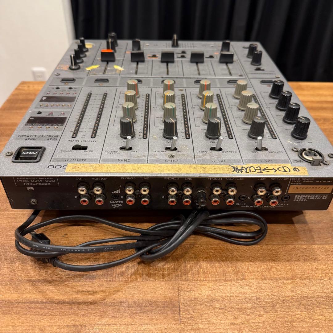 PIONEER DJM-600 DJミキサー Pioneer DJM 600 DJミキサー パイオニア