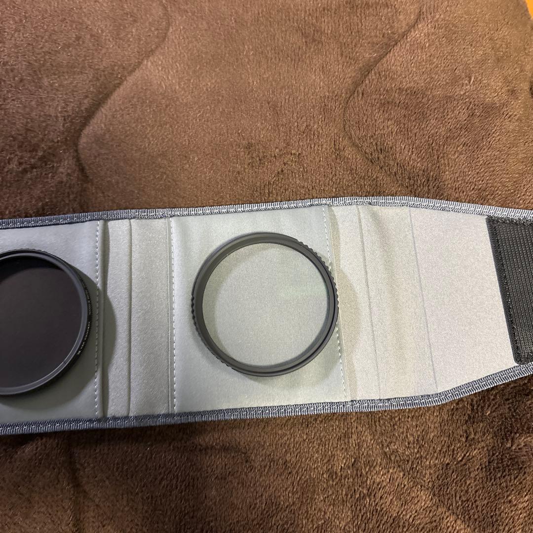 K&F ND、ブラックミスト、PLフィルター67mm ➕スマホグリップ、入れ物