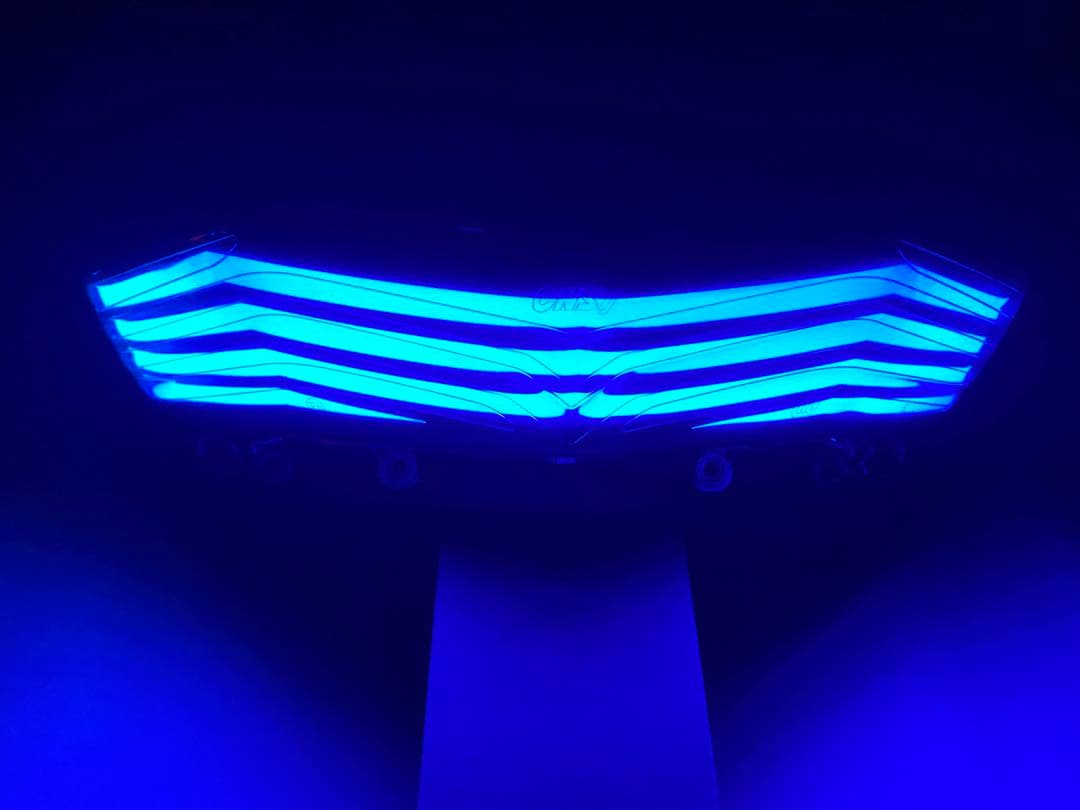 最新型 シグナスX 3型 ファイバーテールランプ レインボー SE44J 1YP