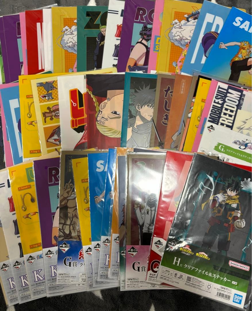 ノンジャンル アニメキャラ クリアファイル 大量 まとめ売り