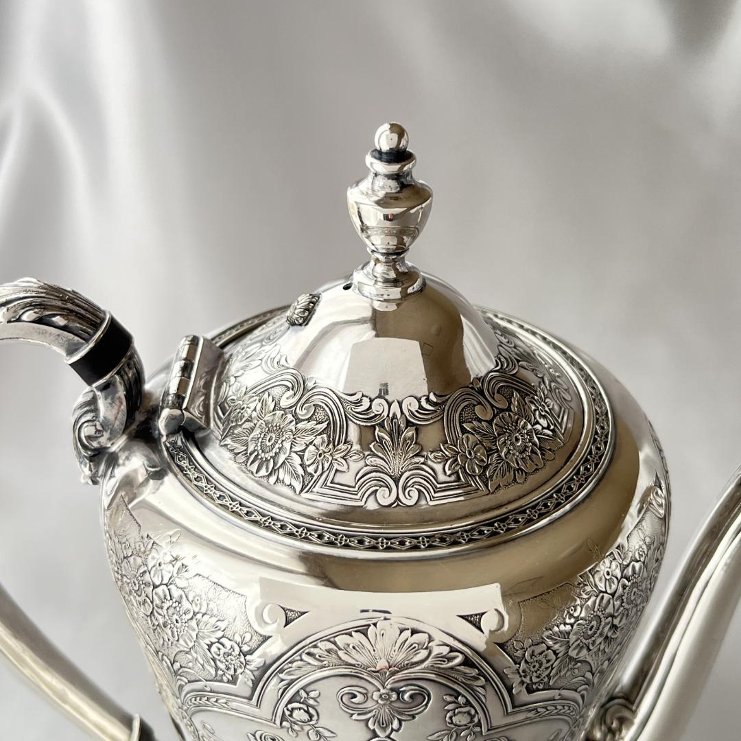 Wilcox】 コーヒーセット 3点【シルバープレート】