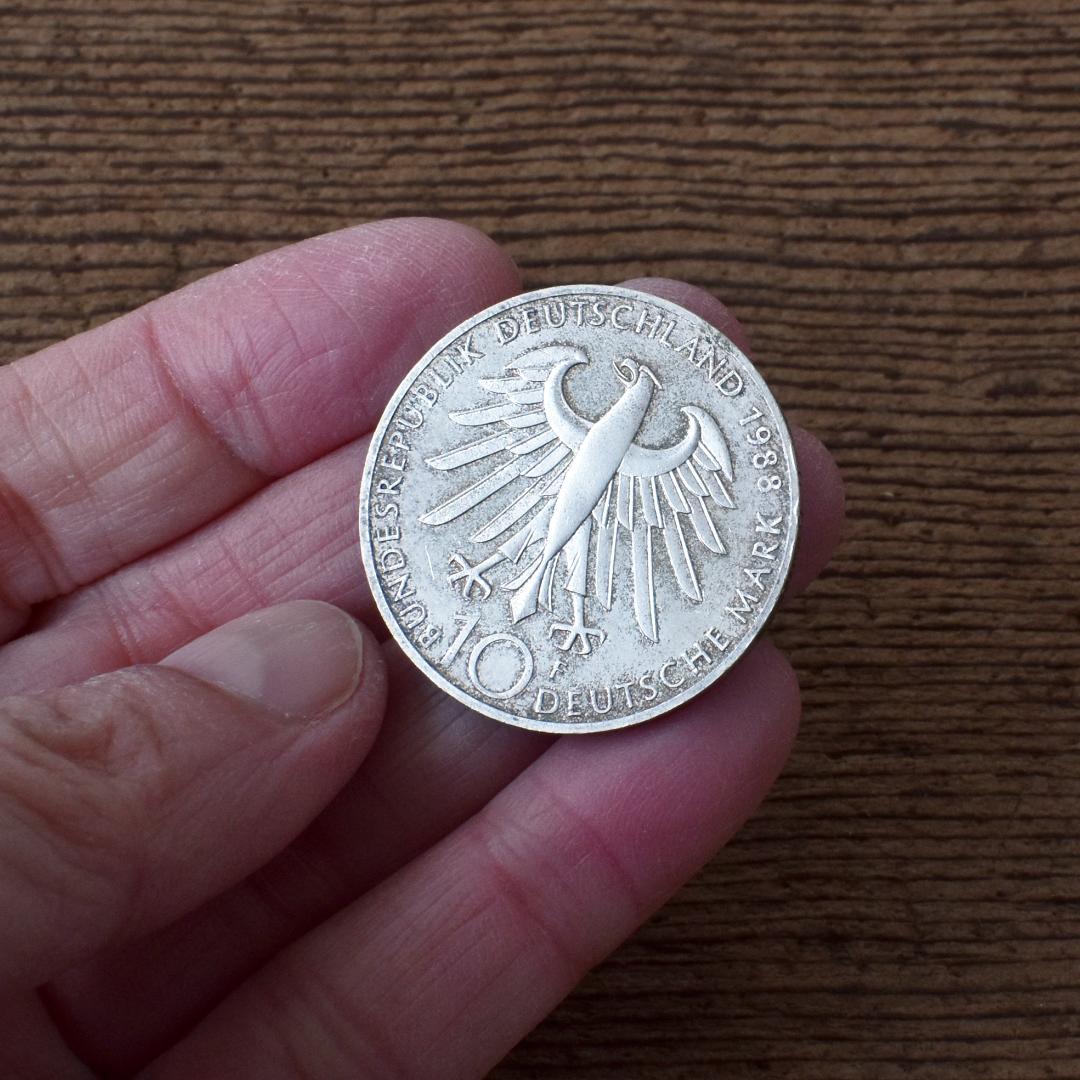 CONTAX 60周年記念 10マルク コンタックス 銀貨 コイン メダル - メルカリ