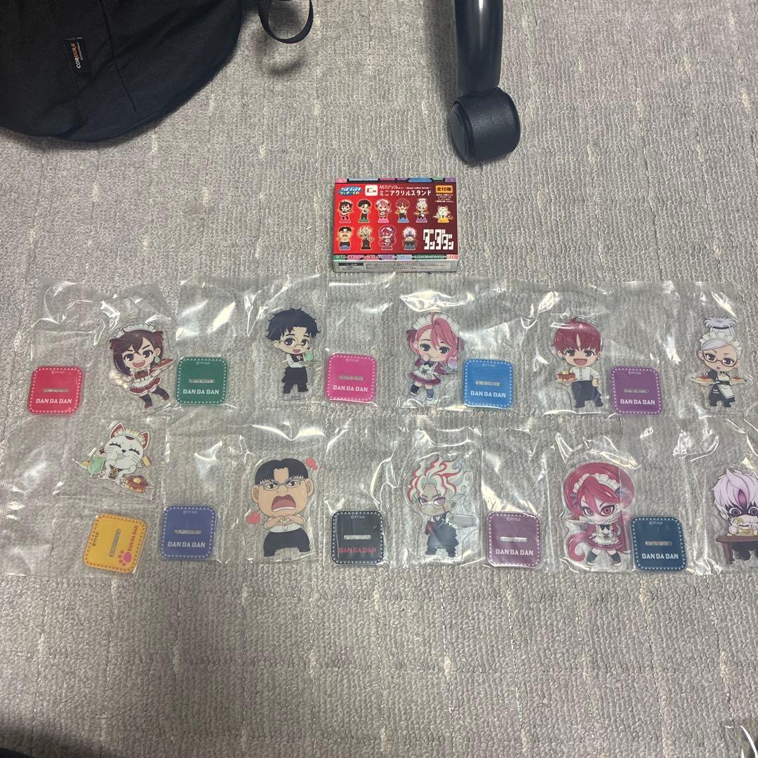 セガ ラッキーくじ ダンダダン アクリルスタンド10個 コンプリート