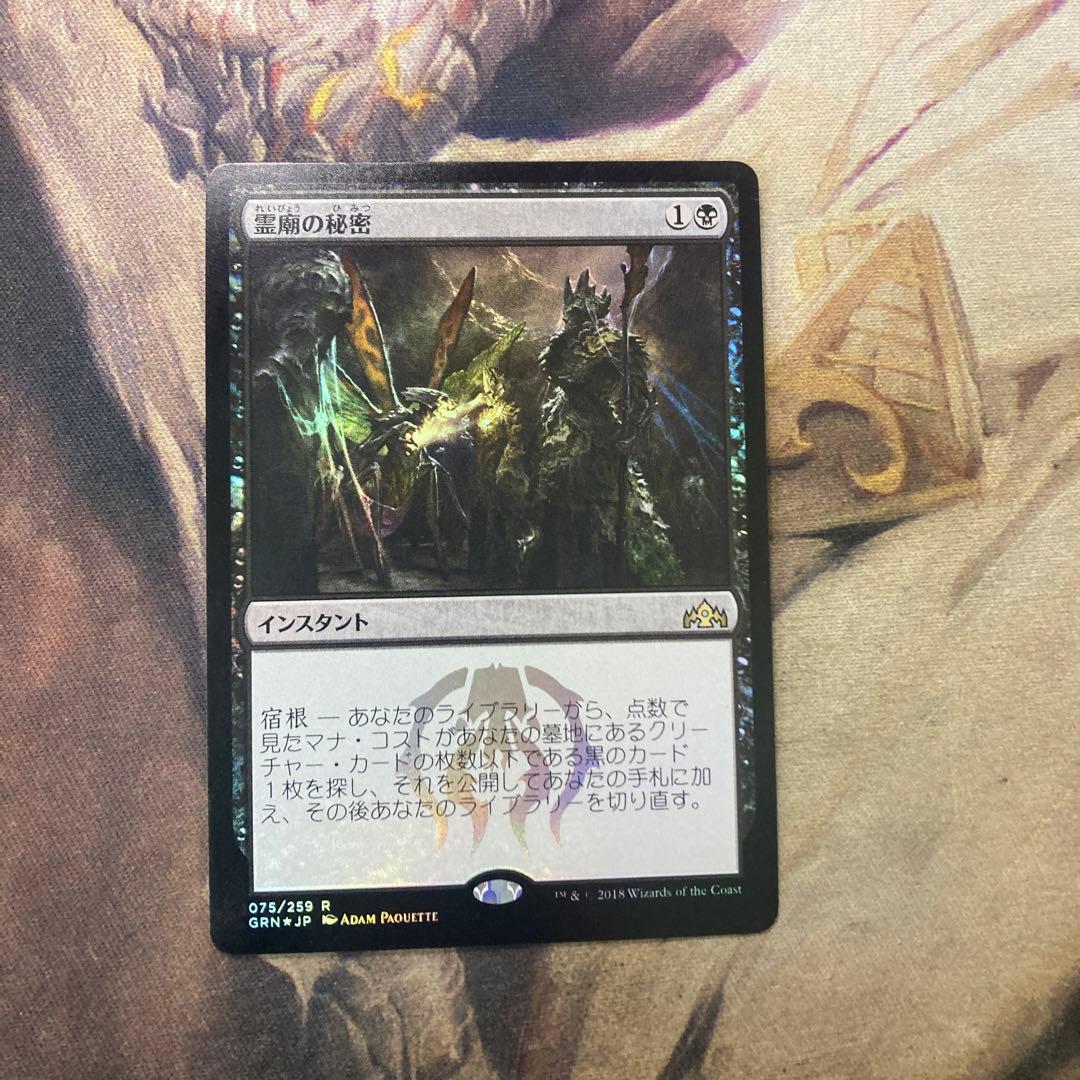 霊廟の秘密 日本語 foil A