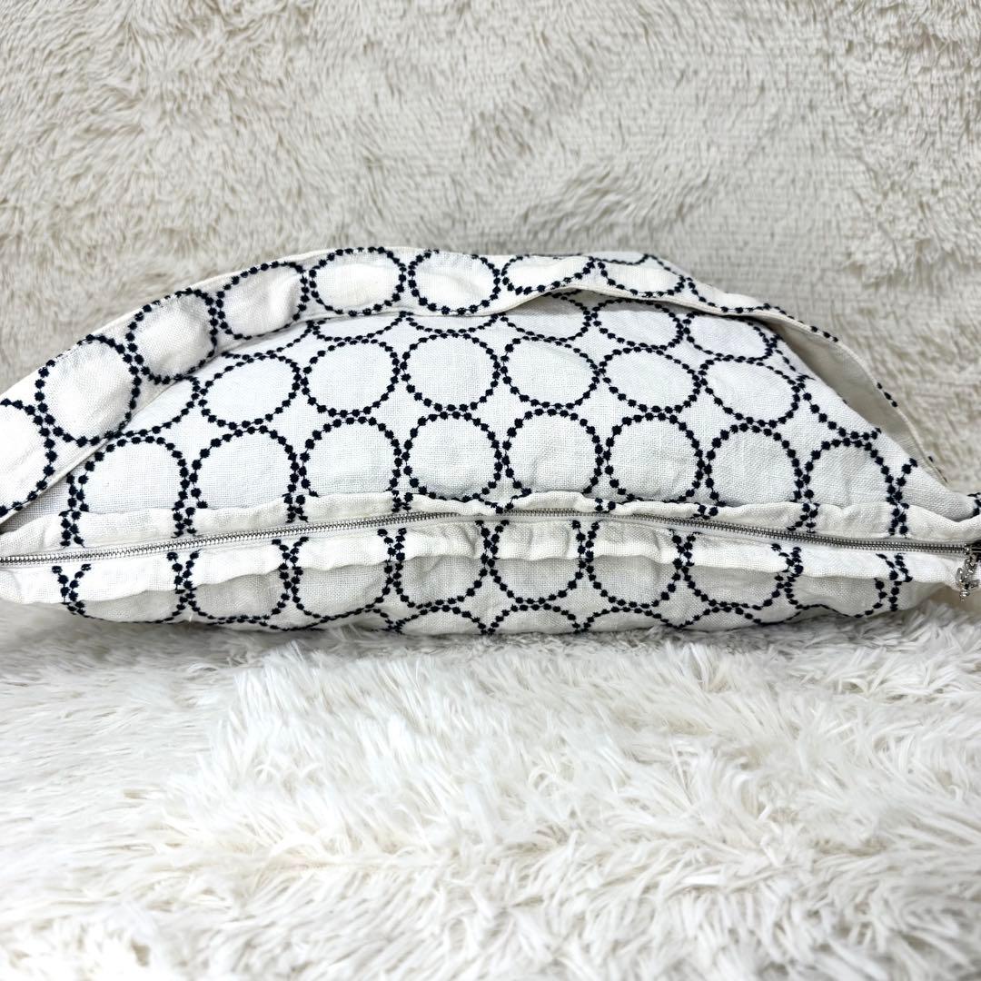 mina perhonen ミナペルホネン タンバリン ショルダーバッグ L 白