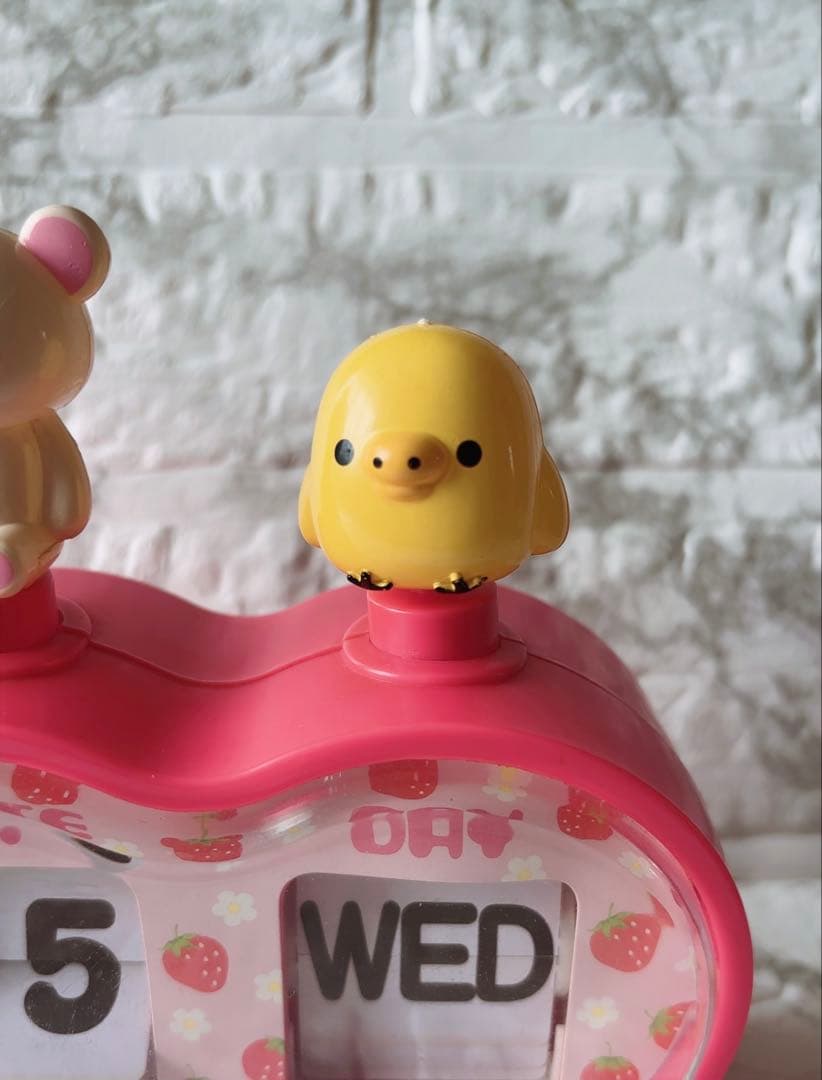 希少】リラックマ コリラックマ キイロイトリ 時計 ぱたぱたロック2