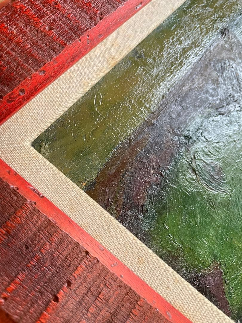 ☆値下げしました☆額縁 15号 木製 油彩額 油絵用