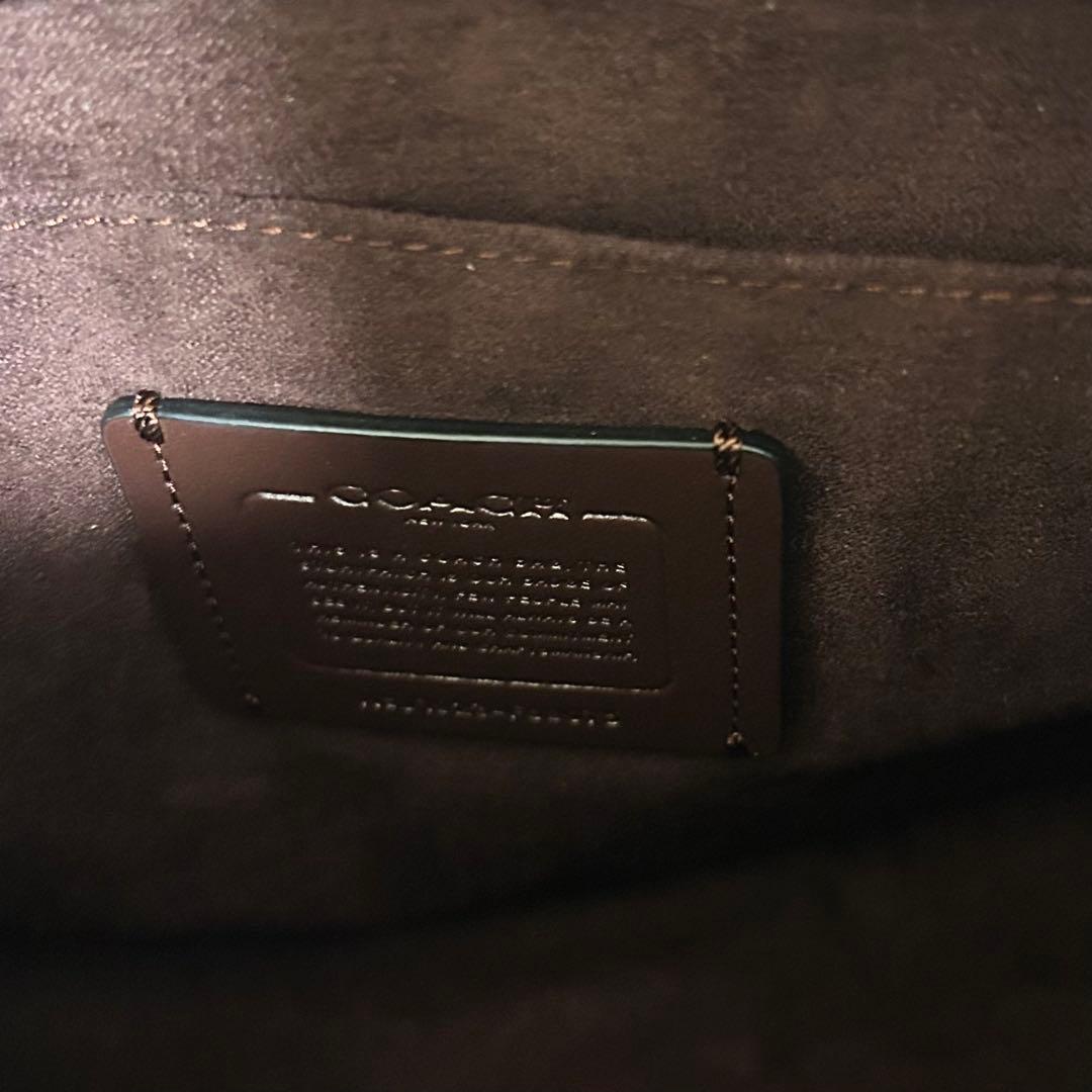 COACH シグネチャー 2WAY ハンドバッグ