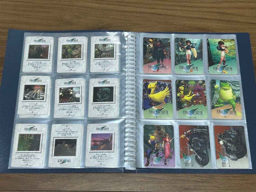 FF7 Final Fantasy VII Cards Vintage Set