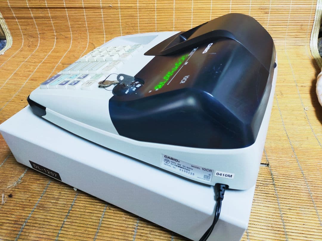 カシオレジスター 10CR 簡単便利特殊 送料込 344044