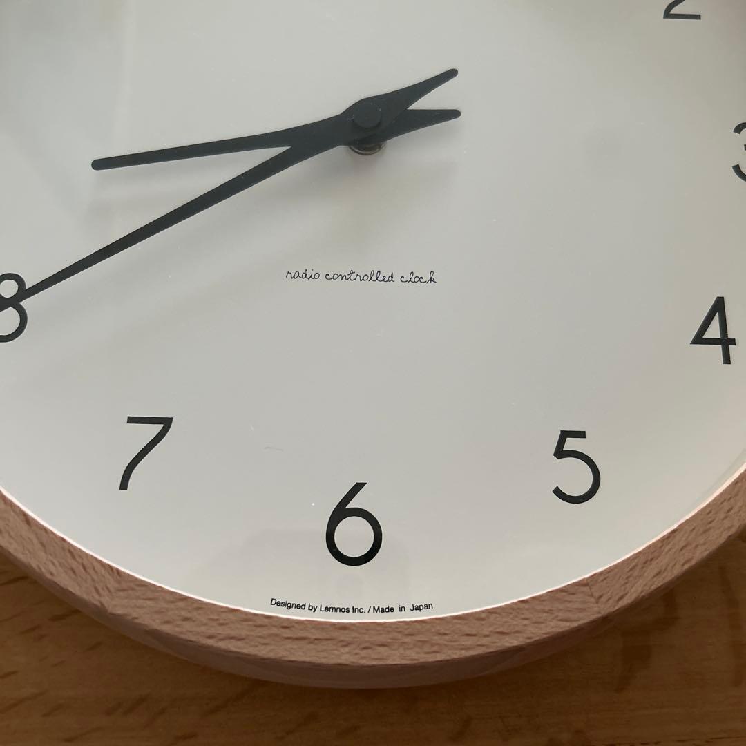 レムノス 掛け時計 カンパーニュ Campania ナチュラル 木製