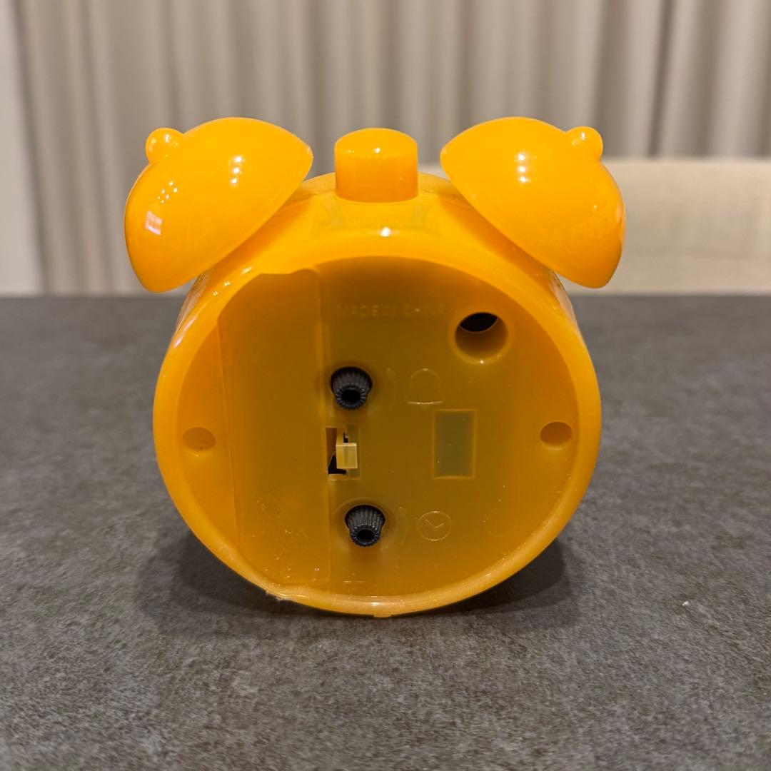 嵐　二宮和也　アラーム時計 イエロー