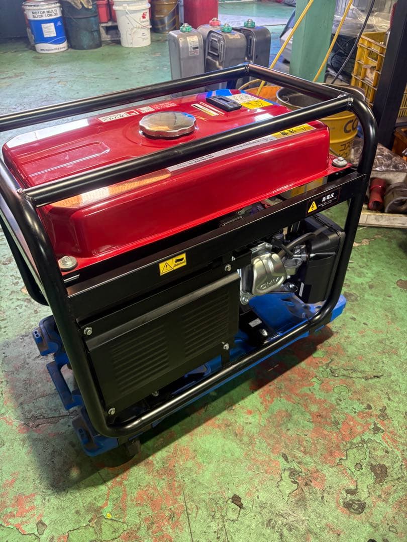 実働整備済】デモ機 ワキタ MEIHO HPG 2500 エンジン発電機