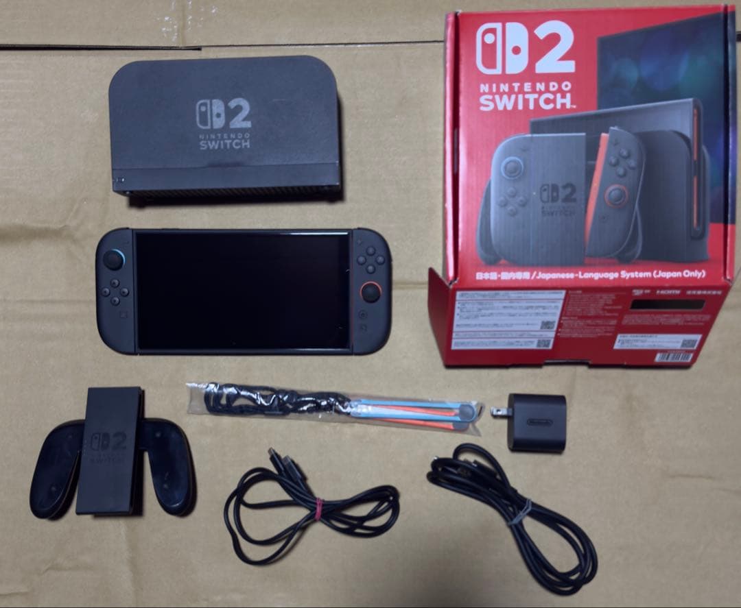 Nintendo Switch 2 本体 + 付属品