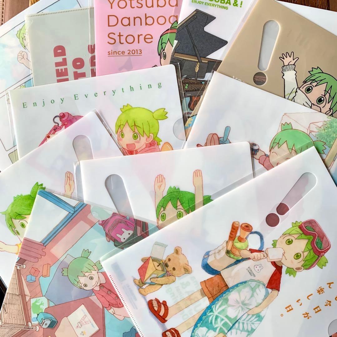 未開封】《24時間以内発送》よつばと 原画展 クリアファイル 11枚