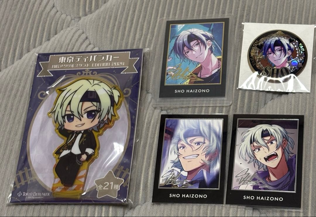 東京ディバンカー 東ディバ 灰園 翔平 アクスタ 缶バッジ トレカ r sr